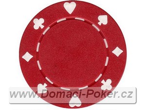 Poker etony Bez potisku 11,5gr. - erven