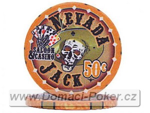 Nevada Jack 10,5gr. - Hodnota 50c - oranov