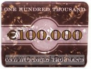 High Stakes Plaketa 41gr. - Hodnota 100000 - ern