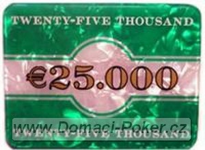 High Stakes Plaketa 41gr. - Hodnota 25000 - zelen