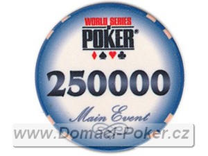 WSOP Main Event 10gr. - Hodnota 250.000 - azurov