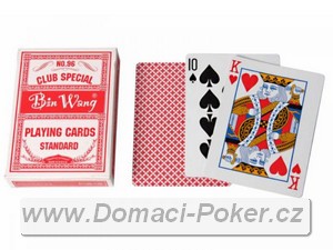 Hrac karty na poker BCG Playing Cards No. 92 - erven