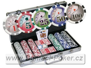 Poker žetony ROYAL FLUSH 300