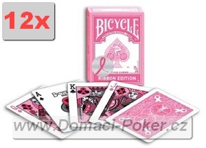 Bicycle Breast Cancer 12pk