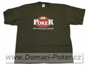 Zelen triko texas Holdem Poker - L