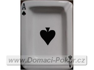 Poker popelnk Pikov eso