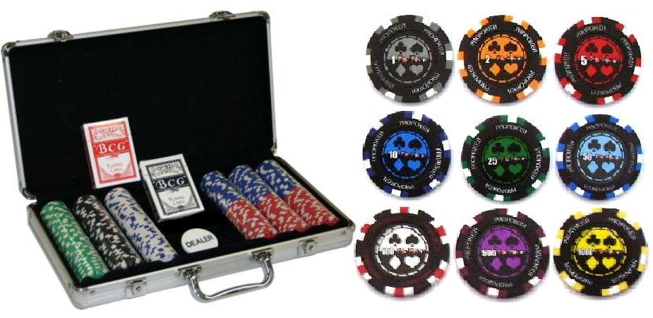 300 eton na poker ProPoker Clay 13,5 gr. v ALU kufku