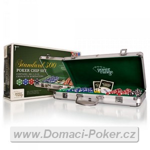 Poker Range 300 s potiskem hodnot 11,5 gr., ALU kufřík