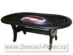 Pokerový stůl Vesmír - ovál