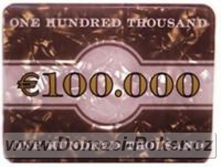 High Stakes Plaketa 41gr. - Hodnota 100000 - ern