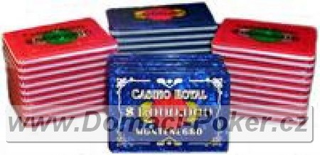 Casino Royal 14gr. - Plaketa s hodnotou 500000 - erven