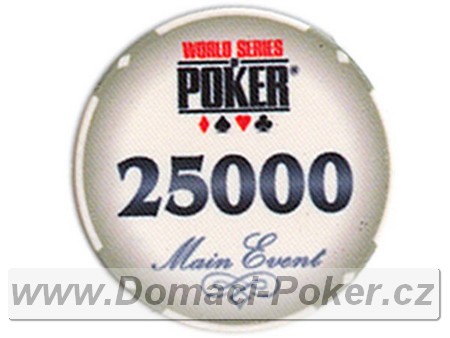 WSOP Main Event 10gr. - Hodnota 25000 - olivov