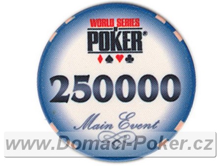 WSOP Main Event 10gr. - Hodnota 250.000 - azurov