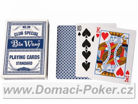 Hrac karty na poker BCG Playing Cards No. 92 - modr