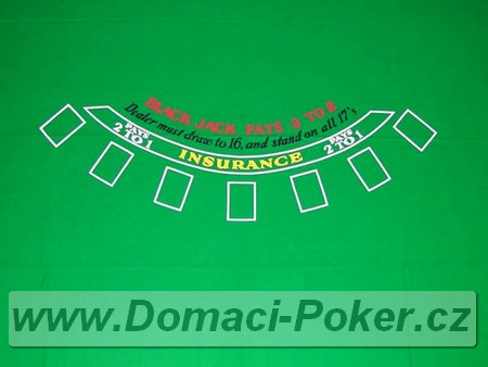 Pltno na Black Jack 200 x 150 cm profi