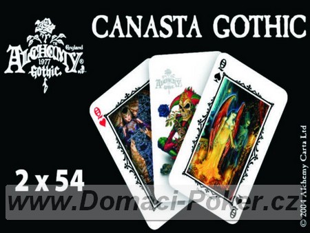 Canasta Gothic - paprov krabika