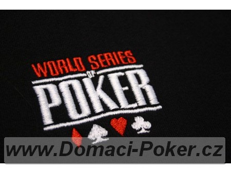 ern triko s vyitm logem WSOP - S